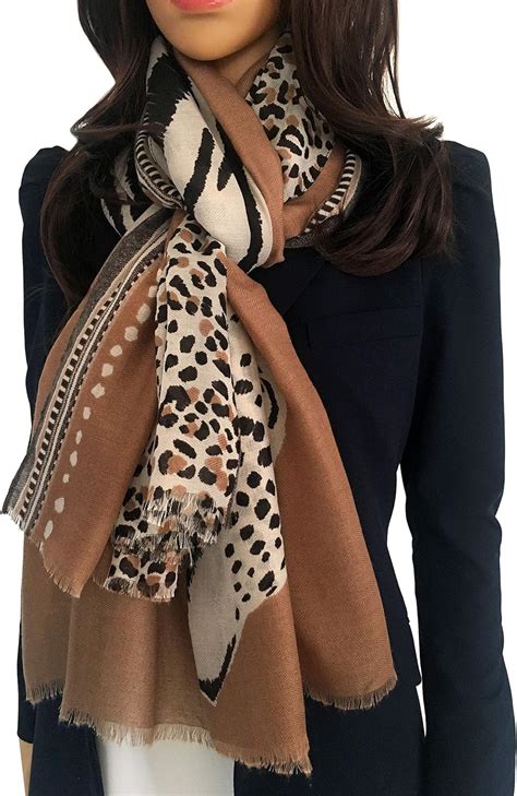 animal print scarves for women